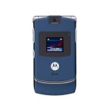 Motorola RAZR V3 Blue Sim Free Unlocked Mobile Phone