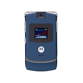 Motorola RAZR V3 Blue Sim Free Unlocked Mobile Phone