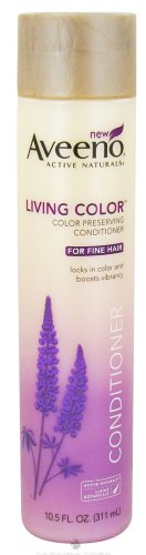 Aveeno Living Color Color Preserving Conditioner for Fine Hair, 10.5 oz