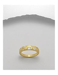 CZ Ring In 92.5 Sterling Silver