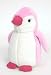 Squeaker Pink Blackfoot Penguin - 6.5 Inch