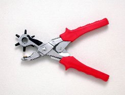 Tools: Leather Hole Punch Tool, Heavy Duty