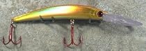 JLVLures JLV lures Diver Casting Trolling Crystal Red Gold : Wobbling Wiggling Wiggle Minnow Saltwater Fishing Freshwater Steady Retrieve Stop-Go Tarpon Snook Redfish Deep Zander Barramundi Cod Speckled Trout Striper Pike Muskie Peacock Largemouth Walleye