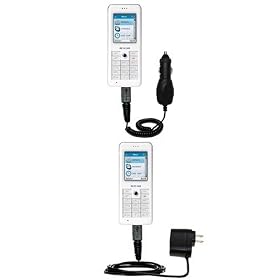 Essential Kit for the Netgear Skype Phone SPH101 includes a Car and Wall Charger - Gomadic Brand w/ TipExchange Technology