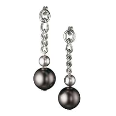 JEWELS D&G FANCY EARRINGS SS/GREY PEARL DJ0666 female