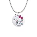 1 Inch Button Necklace of Art Deco Hello Kitty (Accessories, Cute, Hallo, Friends, Gift, Toy, Sanrio, Japanese)