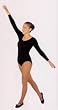 Childrens Long Sleeve Leotards Cotton/Lycra