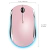 Microsoft MHC-00026 Wireless Mobile Mouse 6000 - Lite Pink