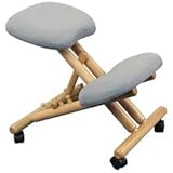 IMAGE OF Wooden Ergonomic Kneeling Posture Office Chair [WL-SB-101-GG]