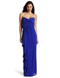 Nicole Miller Womens Strapless Gown