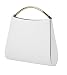 Rounded Dyeble Tote with Metal Handle Evening Bag (D 61251)