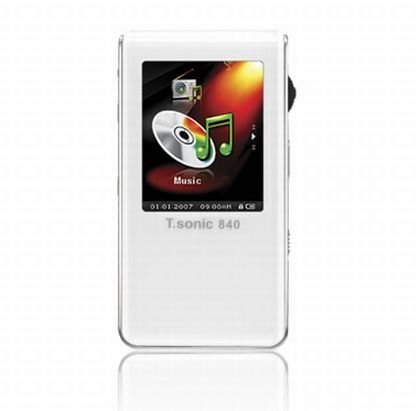 Transcend T.sonic 840 2 GB Video MP3 Player (White)