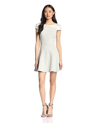 4.collective Women’s Circles Quilt Capsleeve Dress