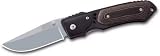 Boker Knives 01RY226 Magnum Folding Knife, Black Handle w/Micarta Inserts, Drop Point Blade