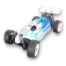 31ssMCxuo%2BL Cen Racing   9551   Matrix Nitro C 1 RC Dune Buggy   Blue & White   1/8th scale