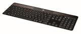 Logitech K750 Wireless Solar Keyboard for Mac - Black