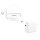 Apple iPhone 2G 3G 3G S / iPod Touch 2nd 3rd Gen 8G 16G 32G 64G / Nano 4th 5th Gen Sync Docking Station + Home Wall AC Charger Adapter Apple iPhone 2G 3G 3G S / iPod Touch 2nd 3rd Gen 8G 16G 32G 64G / Nano 4th 5th Gen Sync Docking Station + Home Wall AC Charger Adapter