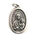 Lady of Czestochowa - Pope John Paul II - Two-sided Oxidized Medal - MADE IN ITALY