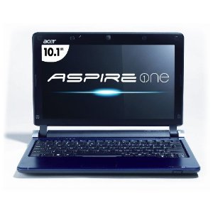 Acer AOD250-1197 10.1-Inch Blue Netbook - Up to 8 Hours of