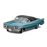 1959 Oldsmobile 98 Closed Convertible Black Aqua Mist Metalllic 1 18 by Sun Star