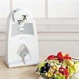 Rival CN770 Can Opener and Knife Sharpener, White