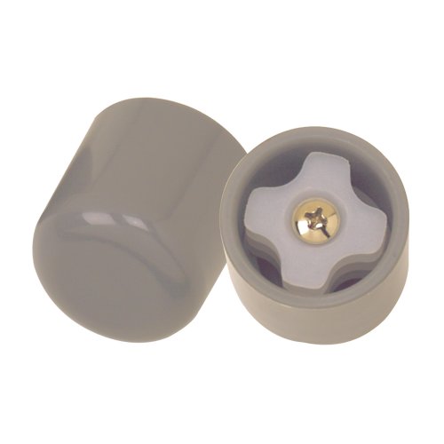 Drive Medical Deluxe Walker Glide Caps, Gray