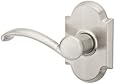 Kwikset Austin Left-Handed Half-Dummy Lever in Satin Nickel