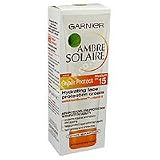 Garnier Ambre Solaire Hydrating Face Protection Cream Medium Sheer Protect SPF15 - 75ml