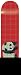 Enjoi Plaid Panda (Red) Skateboard Deck - 8 Inch