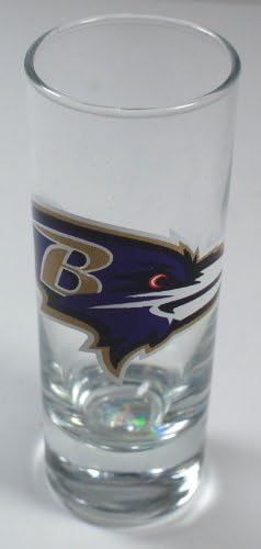 NEW! Baltimore Ravens 2 OZ Shot Glass Coridals