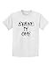 TOOLOUD Shake It Off Text Cute with Hearts Childrens T-Shirt