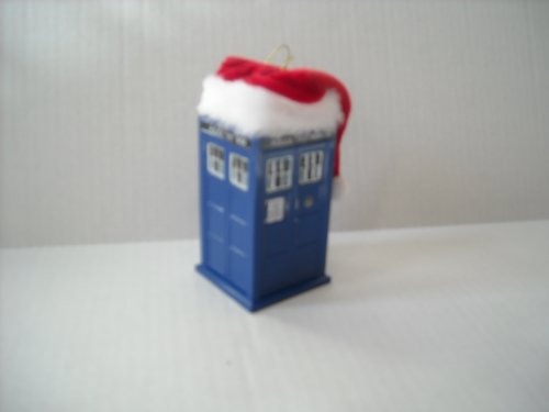 Doctor Who – Dr. Who Tardis with Santa Hat Christmas Ornament