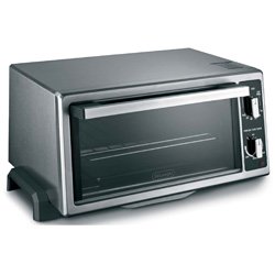 DeLonghi EO420 4-Slice Toaster Oven, Brushed Stainless Steel