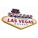 Welcome to Las Vegas Sign Die-Cut Photographic Magnet