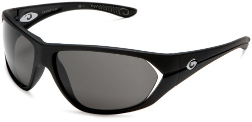 Gargoyles Men's Camber Resin Sunglasses,Black Frame/Smoke Lens,one size