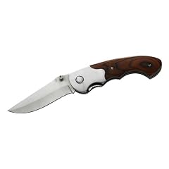 Herbertz Einhandmesser, AISI 420, Pakkaholz-Schalen, Edelstahl-Beschl�ge