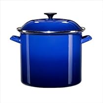 Le Creuset Enamel-on-Steel 6-Quart Covered Stockpot, Kiwi