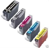 Five New Compatible print cartridge (Cannon PGI22O BK, CLi22l BK/C/M/Y) (1 Big Black PGI 22O, 1 samll Black CLl 22lbk, 1 Cyan CLl 22lC, 1 Magenta CLl 22lM, 1 Yellow CLl 22lY) used for Cannon PIXMA iP 3600/4600/4700 MP 560/620/620B/640 MX 860/870 all in one AIO multifunction inkjet copy/fax/scanner/printer/copier machine by Photosharp Ink Jet & Toner 31stRKCiS5L. SL160 Five New Compatible print cartridge (Cannon PGI22O BK, CLi22l BK/C/M/Y) (1 Big Black PGI 22O, 1 samll Black CLl 22lbk, 1 Cyan CLl 22lC, 1 Magenta CLl 22lM, 1 Yellow CLl 22lY) used for Cannon PIXMA iP 3600/4600/4700 MP 560/620/620B/640 MX 860/870 all in one AIO multifunction inkjet copy/fax/scanner/printer/copier machine by Photosharp Ink Jet & Toner
