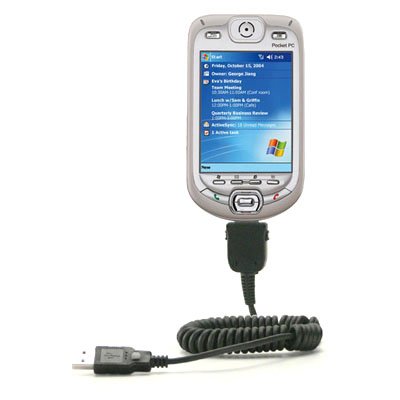 Audiovox XV 6600 Coiled Sync and Power Cable