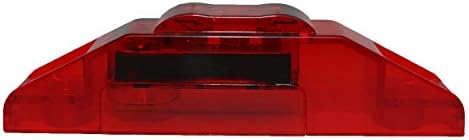 Pair of Red, Two Diode, Side Marker, P2 Rated, Low Profile, Heavy Duty Surface Mount with Sure Seal Waterproof Connector Included, Lifetime Warranty, Made in the USA