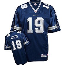 Miles Austin;#19; Large (Reebok Authentic Relpica Jersey)