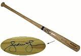 Andruw Jones Autographed/Hand Signed Blonde Big Stick Bat