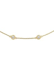 Diamond Station Necklace