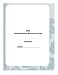 The CDA Prep Binder- Blue Leaves Cover Design