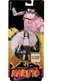 31stut1KwCL Naruto Mattel Shonen Jump Action Figure 64 Palm Attack Neji