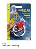 LIVING WORLD HEART KEY RING 288