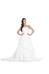 Sexy Strapless Bubble Dress Bodycon Dress/Wedding Dress  with a Chapel Train 