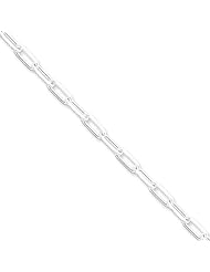 .925 Sterling Silver 4.25mm Fancy Link Chain