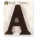 Trend Lab Brown 6" Tall Letter, Letter A