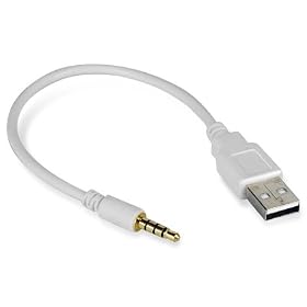 USB Charger Sync Cable for Apple ipod Shuffle